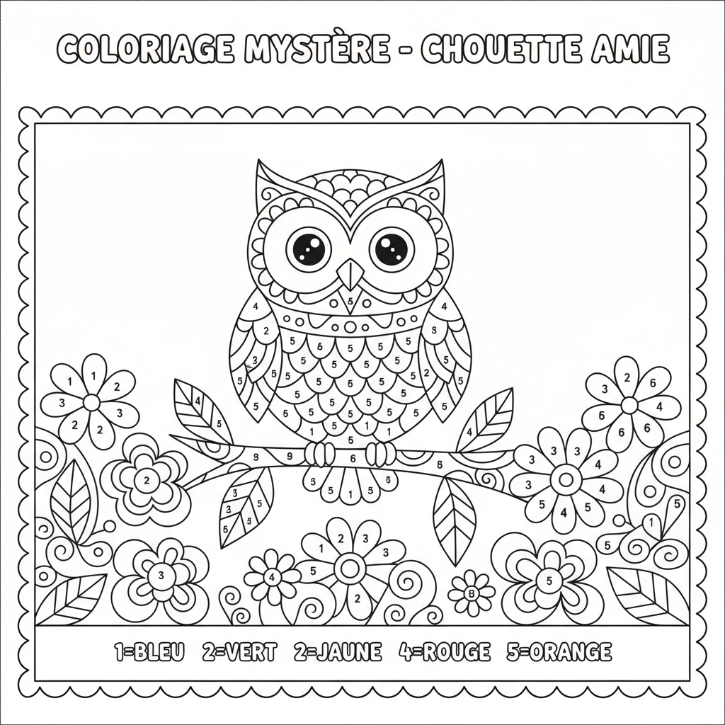 Coloriage coloriage mystere adulte 2