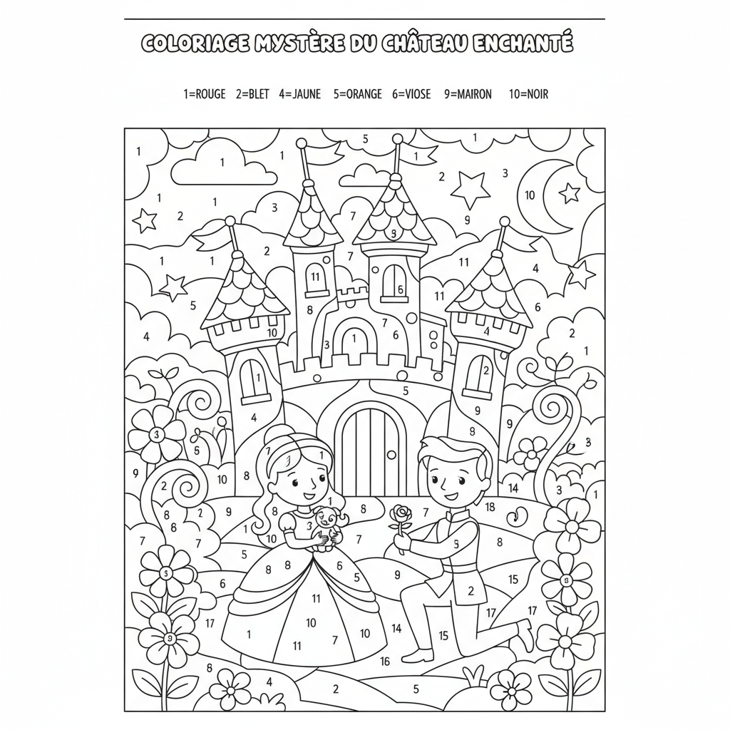 Coloriage Mystere Adulte Disney à Imprimer Gratuit
