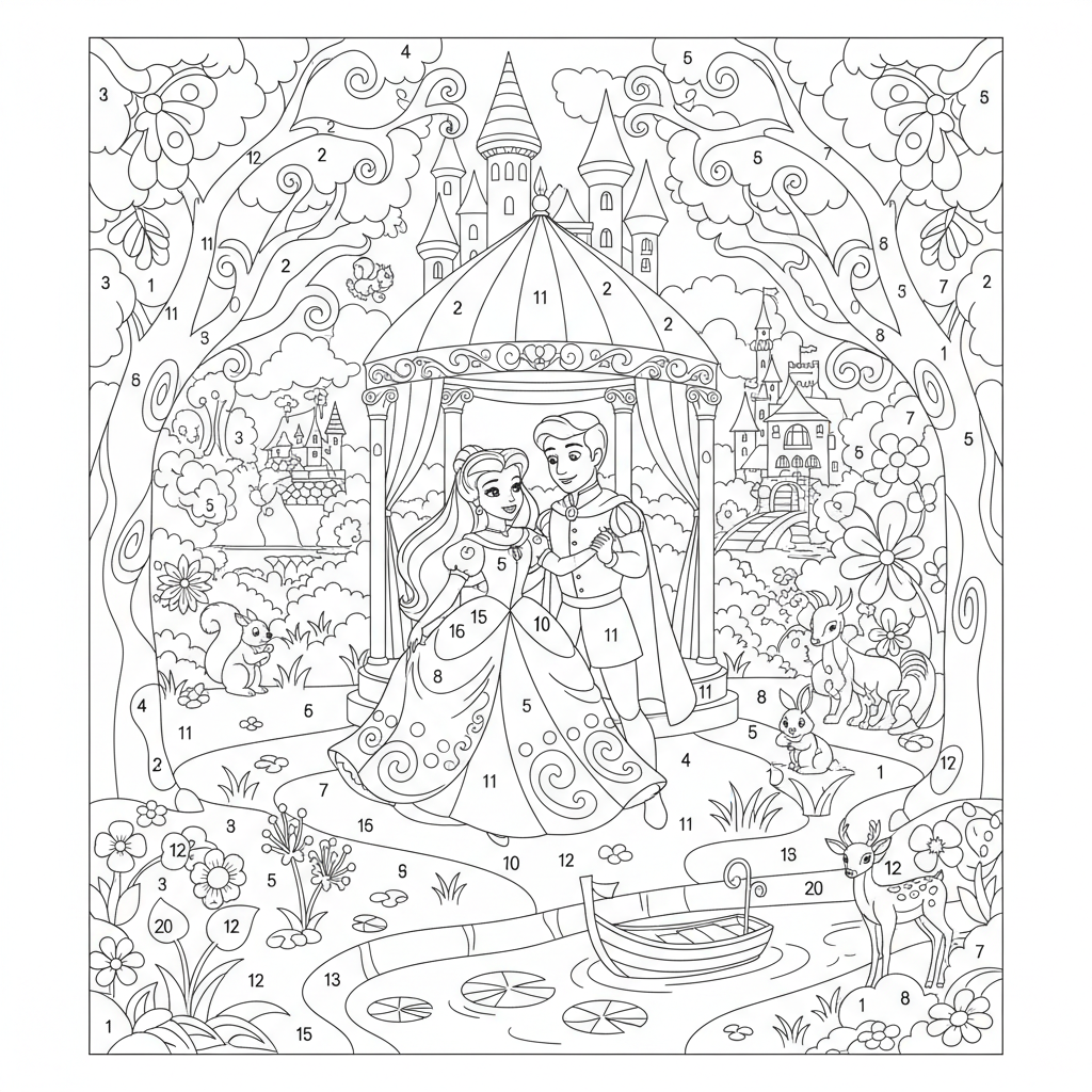 Coloriage coloriage mystere adulte disney 3