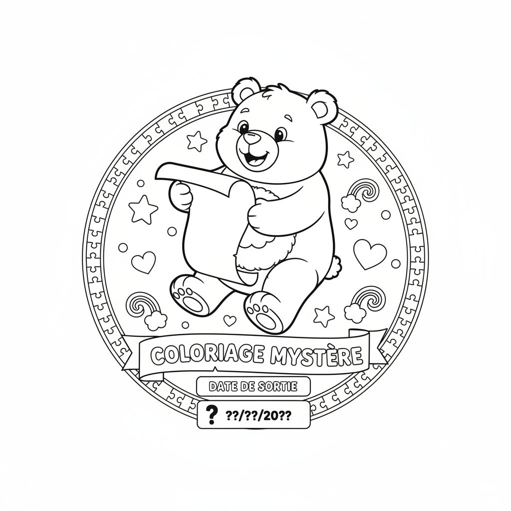 Coloriage coloriage mystere bisounours date de sortie 2