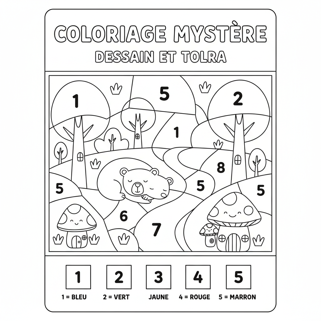 Coloriage Mystere Dessain Et Tolra Gratuit à Imprimer