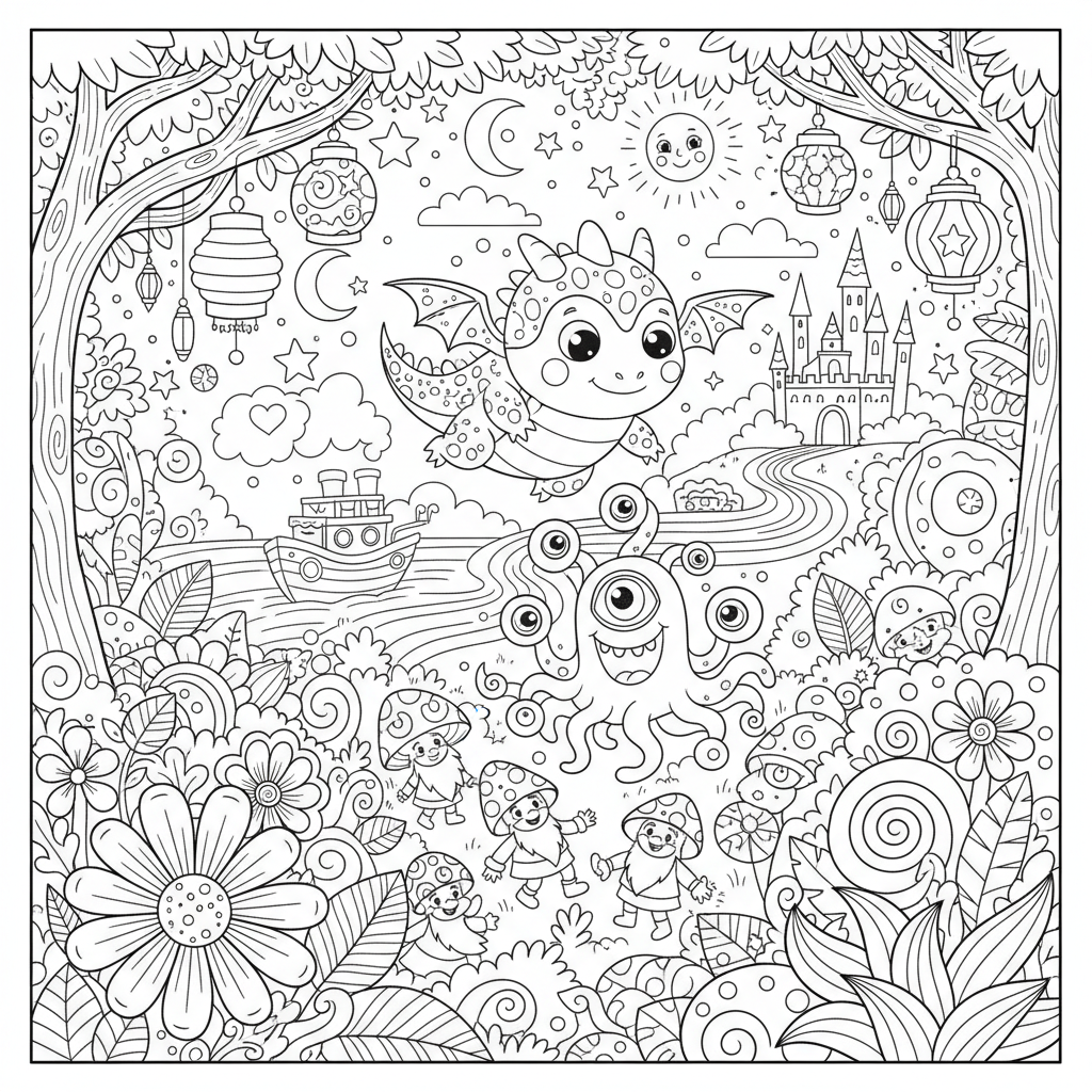 Coloriage coloriage mystere disney à imprimer 5