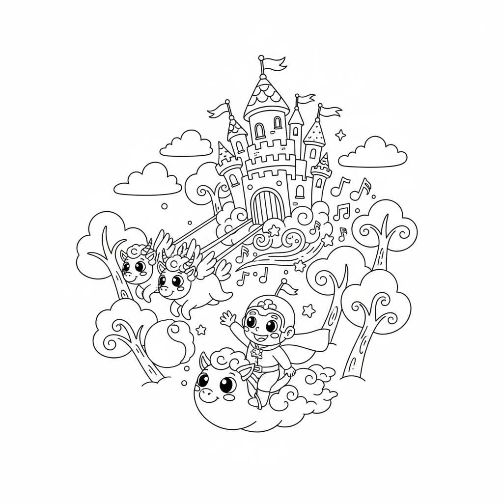 Coloriage coloriage mystère disney à imprimer 5
