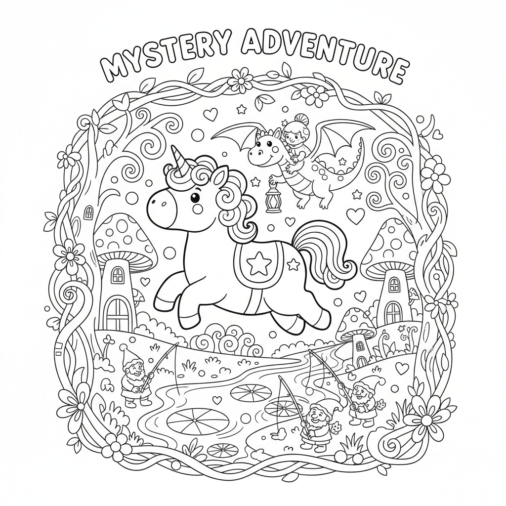 Coloriage Mystere Disney Pdf Gratuit à Imprimer