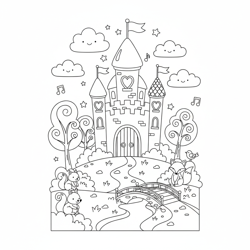 Coloriage Mystère Disney PDF Gratuit à Imprimer