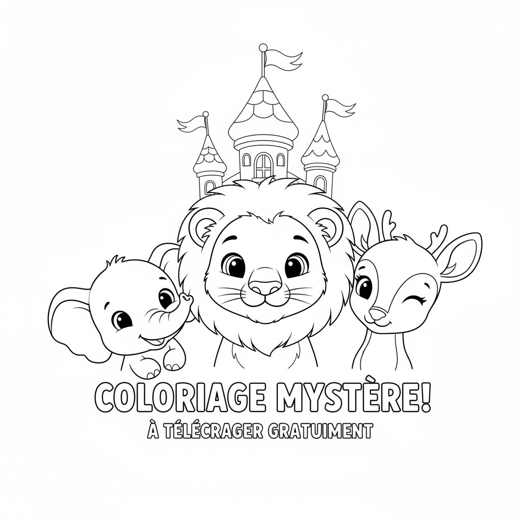 Coloriage coloriage mystere disney pdf gratuit 4