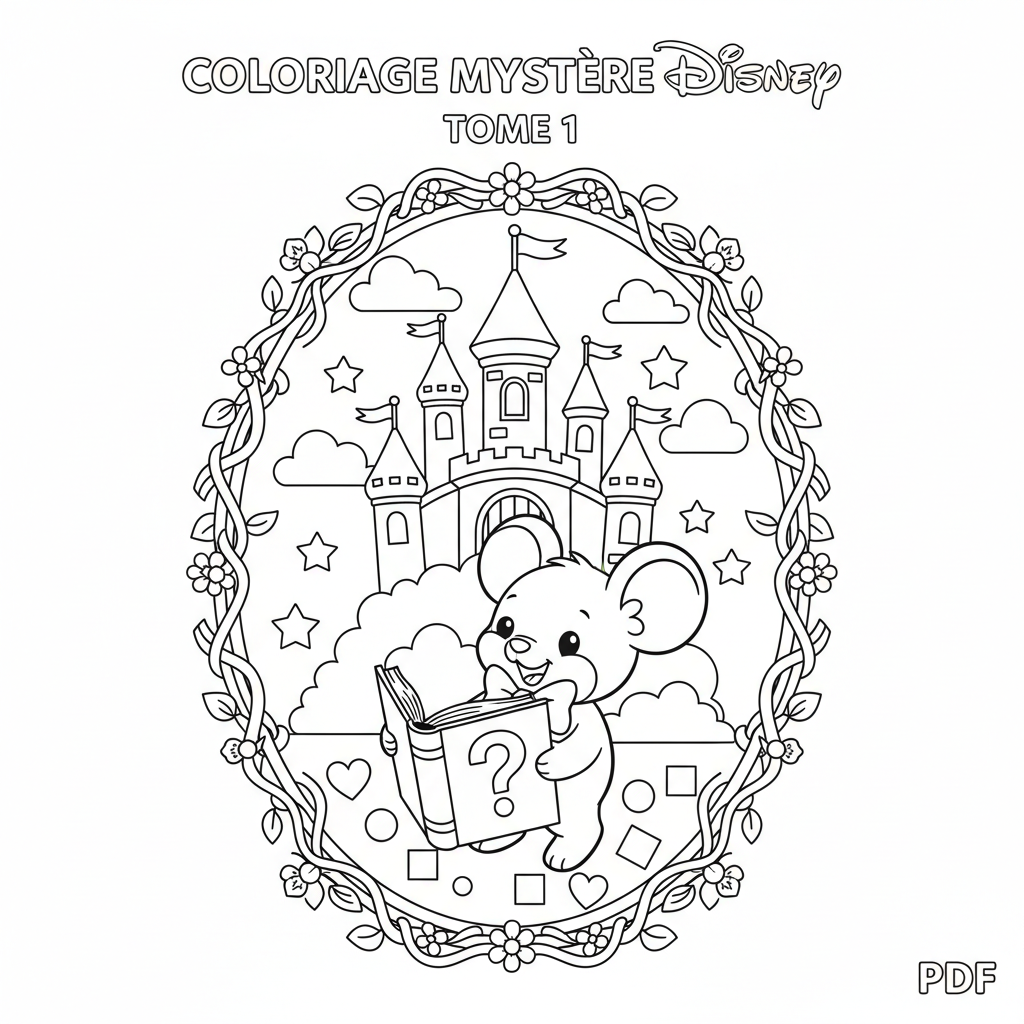 Coloriage Mystere Disney Tome 1 Pdf Gratuit à Imprimer
