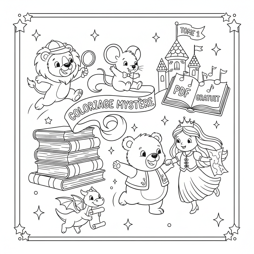 Coloriage coloriage mystere disney tome 1 pdf gratuit 5