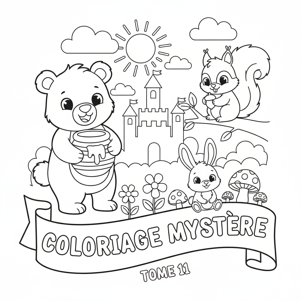 Coloriage coloriage mystere disney tome 11 1