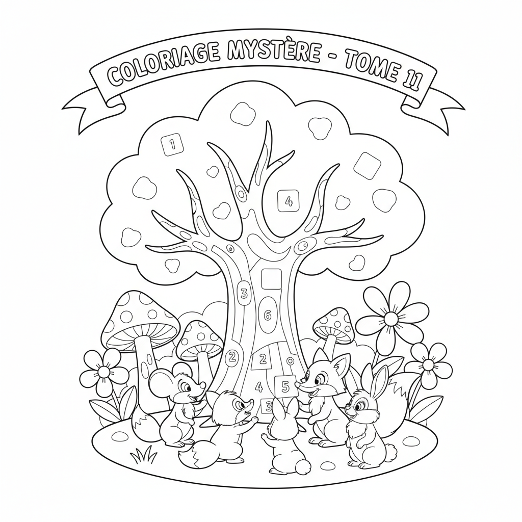 Coloriage coloriage mystere disney tome 11 3