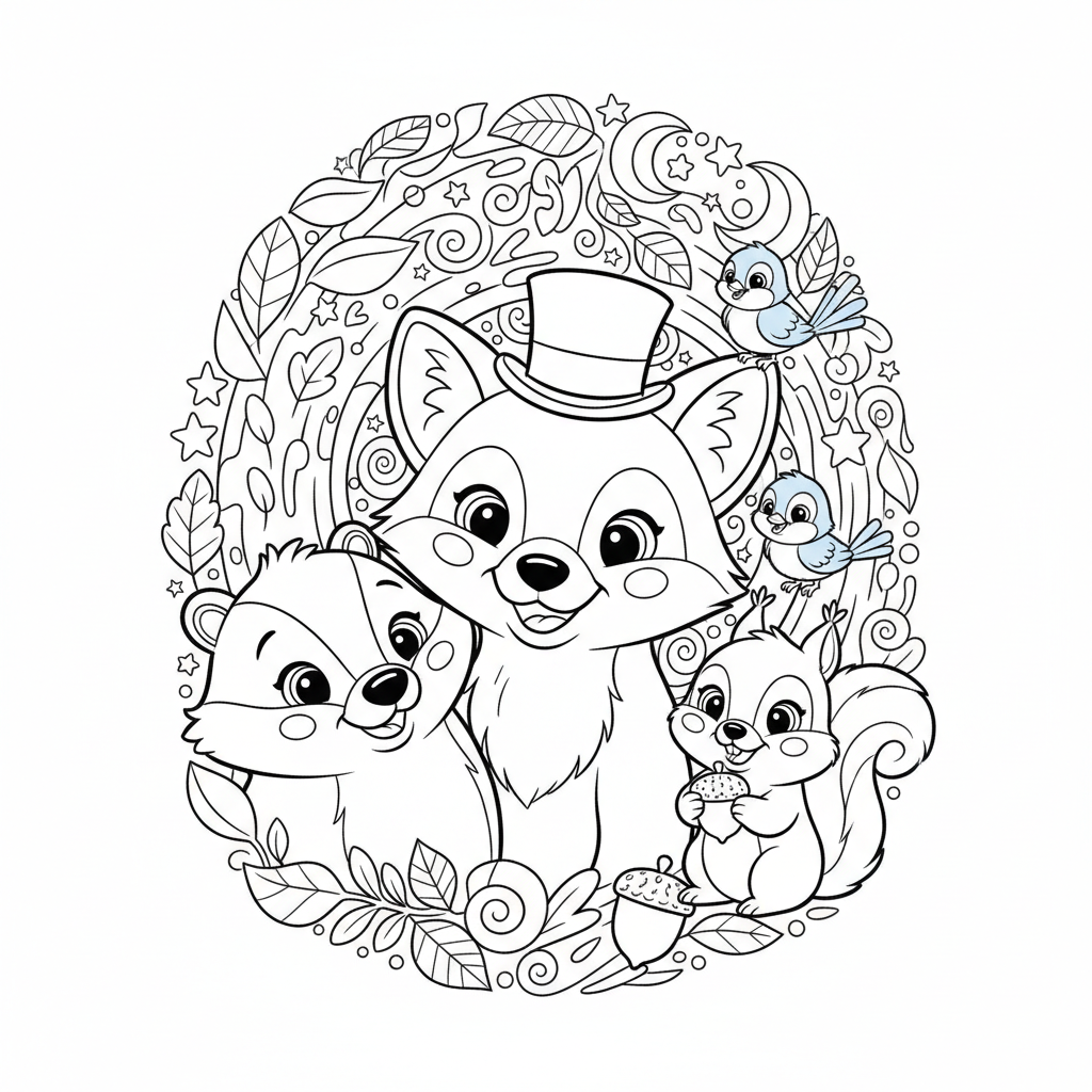 Coloriage coloriage mystere disney tome 11 4