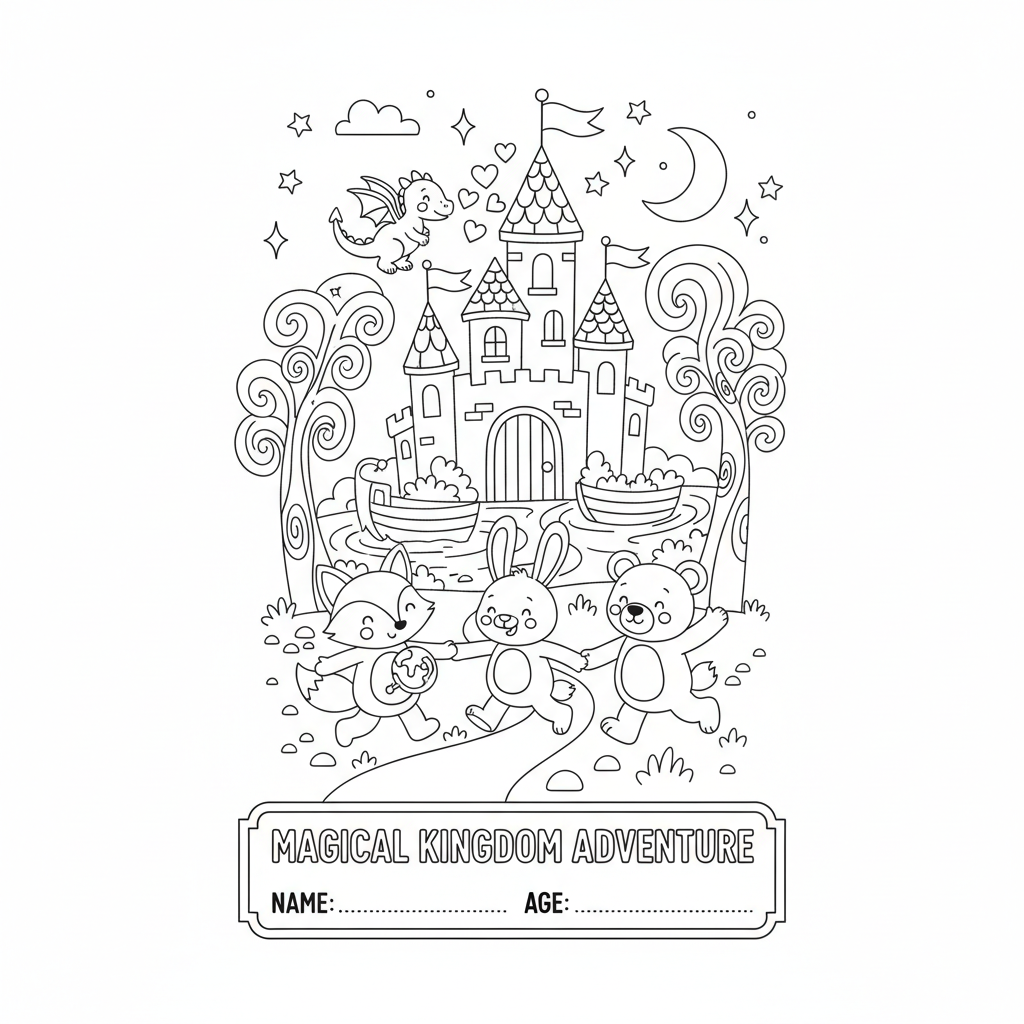 Coloriage coloriage mystere disney tome 2 2