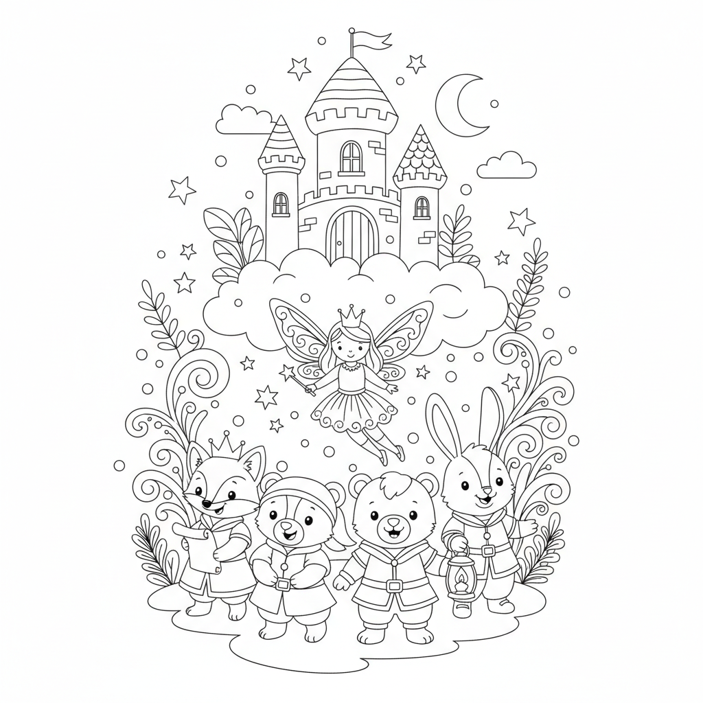 Coloriage coloriage mystère disney tome 4 2