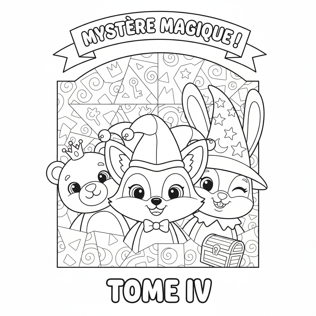 Coloriage coloriage mystere disney tome 4 4