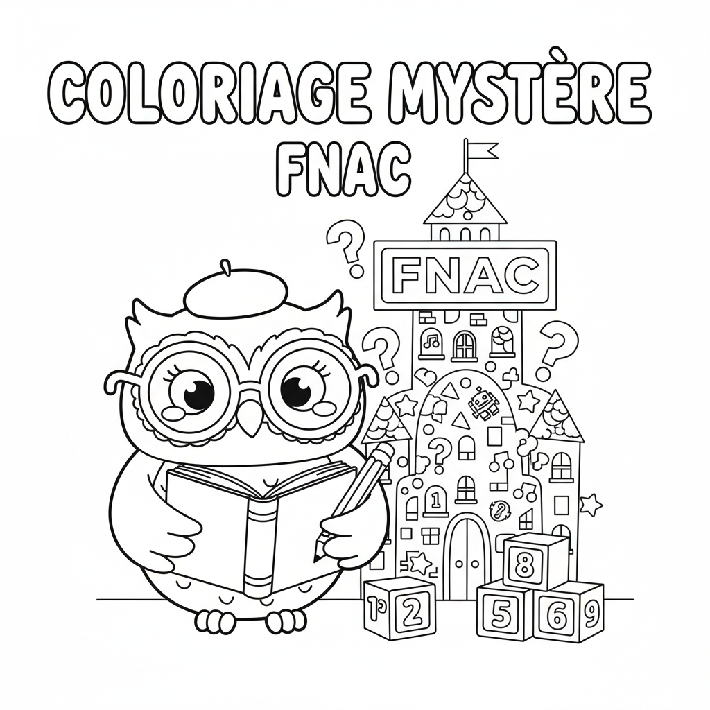 Coloriage Mystere Fnac Gratuit à Imprimer