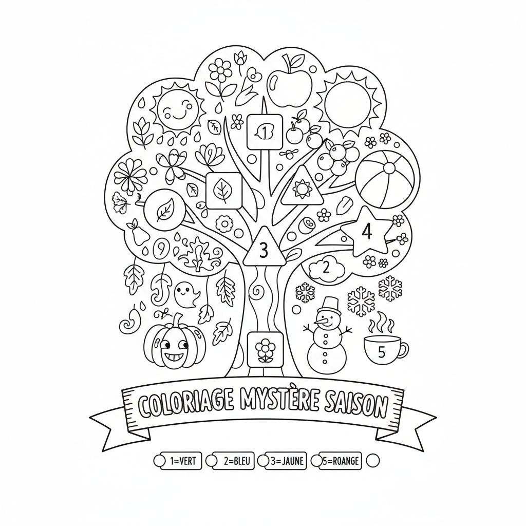 Coloriage coloriage mystere saison 2