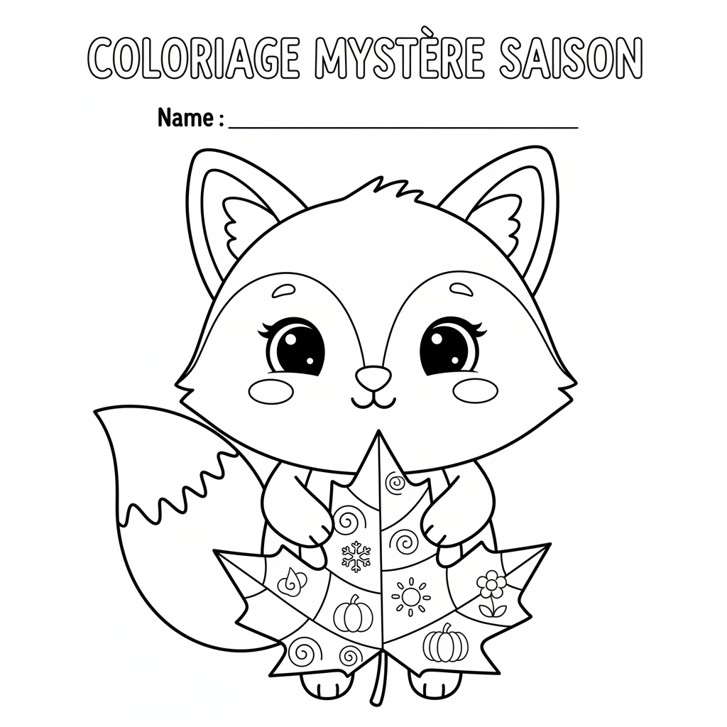 Coloriage coloriage mystere saison 4