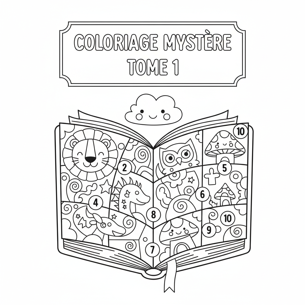 Coloriage Mystere Tome 1 Gratuit à Imprimer