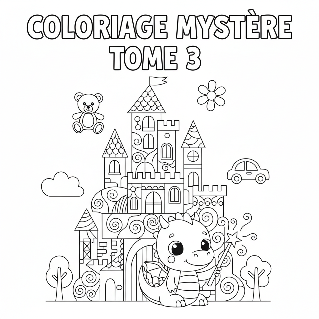 Coloriage coloriage mystere tome 3