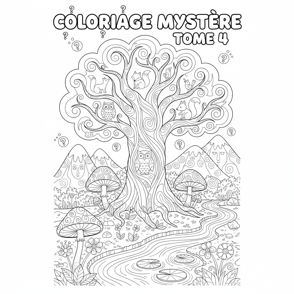 Coloriage coloriage mystere tome 4 3