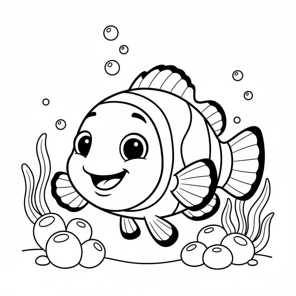 Coloriage coloriage nemo 4