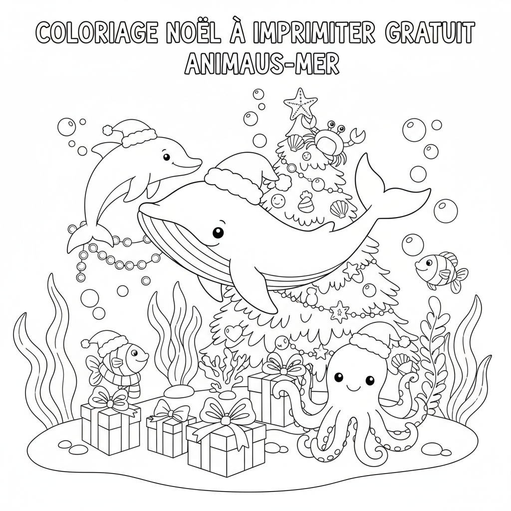 Coloriage coloriage noel à imprimer gratuit 3