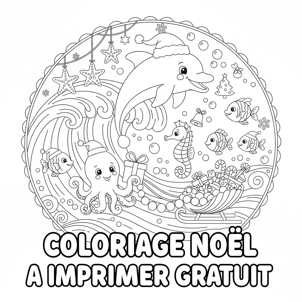Coloriage coloriage noel a imprimer gratuit 5
