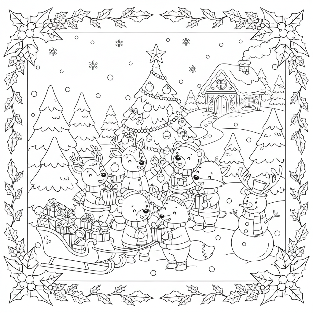 Coloriage coloriage noel disney 2