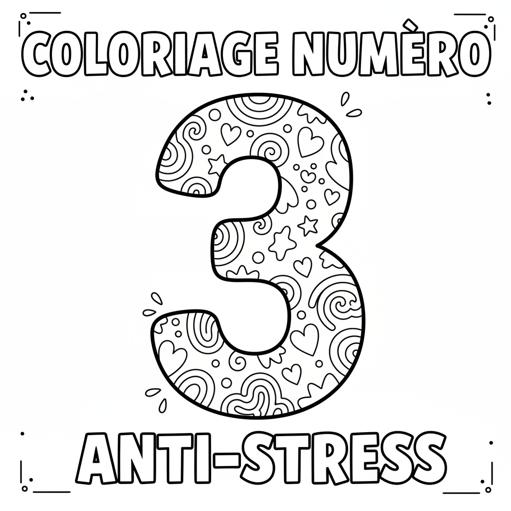 Coloriage Numero Adulte Gratuit à Imprimer