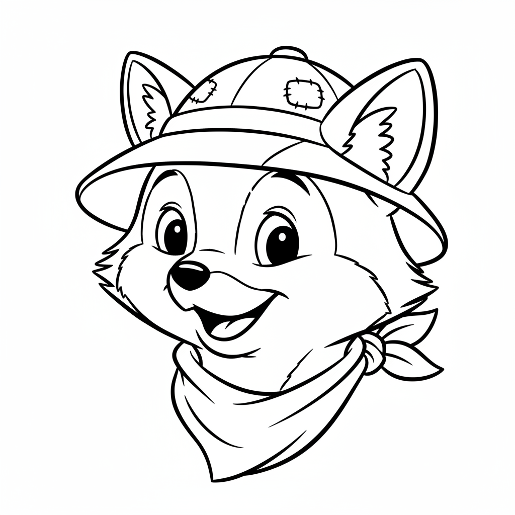 Coloriage coloriage personnage disney 4