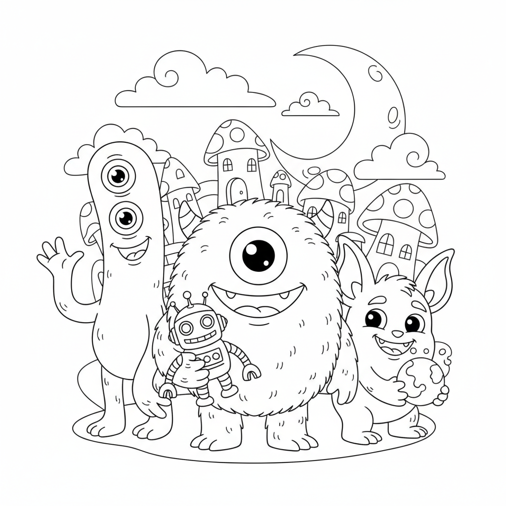 Coloriage coloriage pixar 4