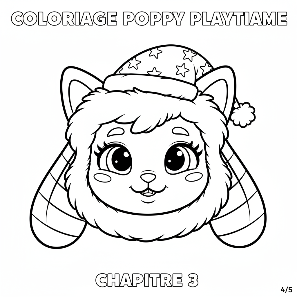 Coloriage coloriage poppy playtime chapter 3 4