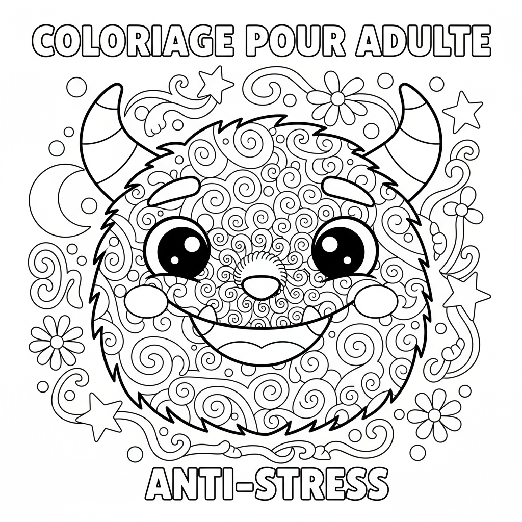 Coloriage coloriage pour adulte à imprimer 4