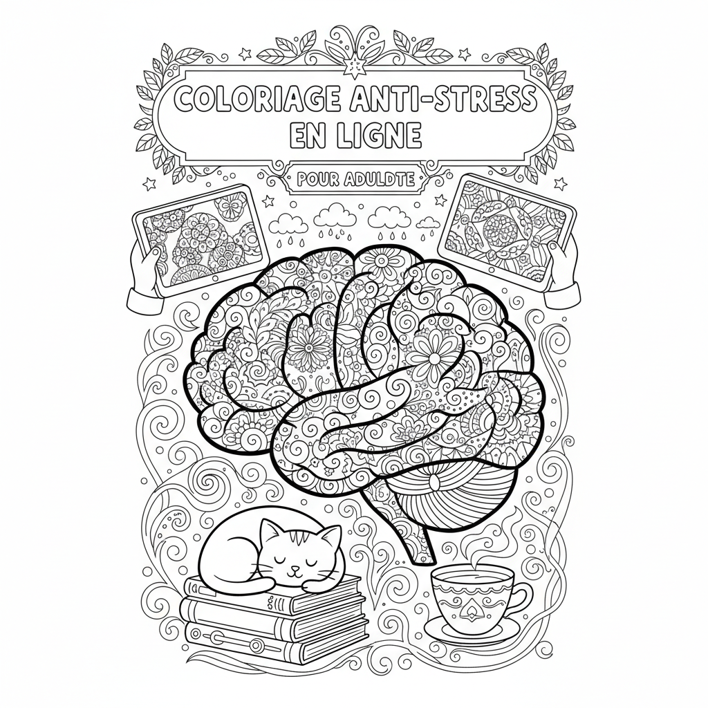 Coloriage coloriage pour adulte en ligne 2