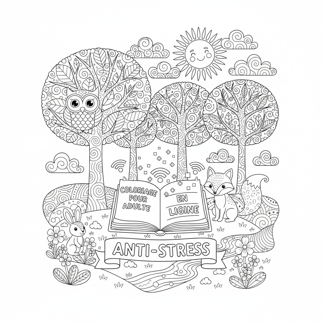 Coloriage coloriage pour adulte en ligne 3