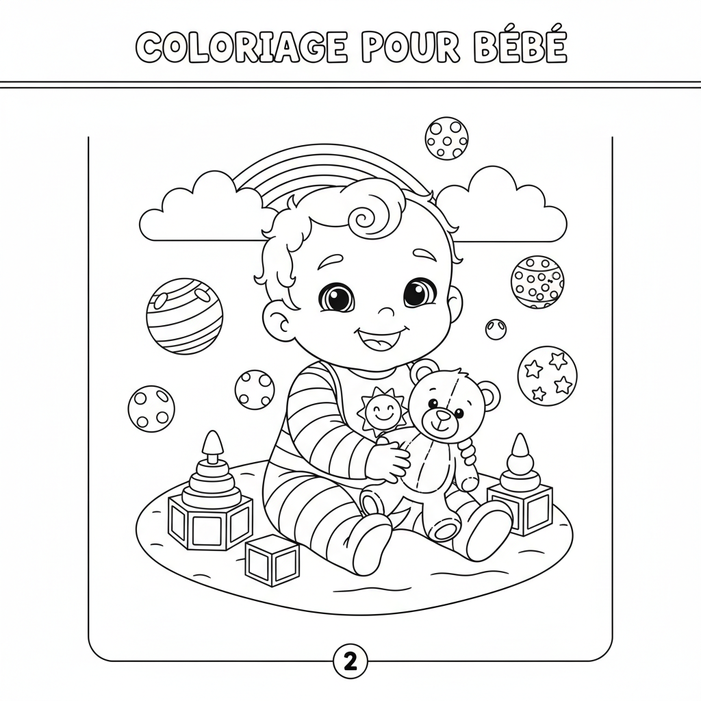 Coloriage coloriage pour bebe 2