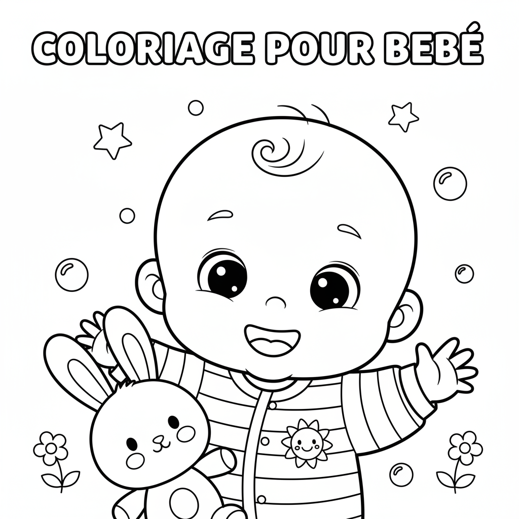 Coloriage coloriage pour bebe 4