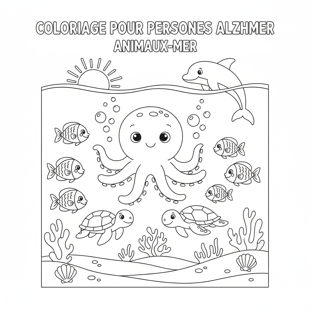 Coloriage coloriage pour personnes alzheimer à imprimer 3