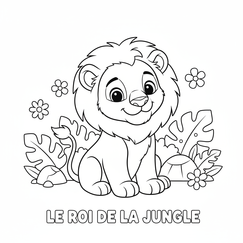 Coloriage coloriage simba 2