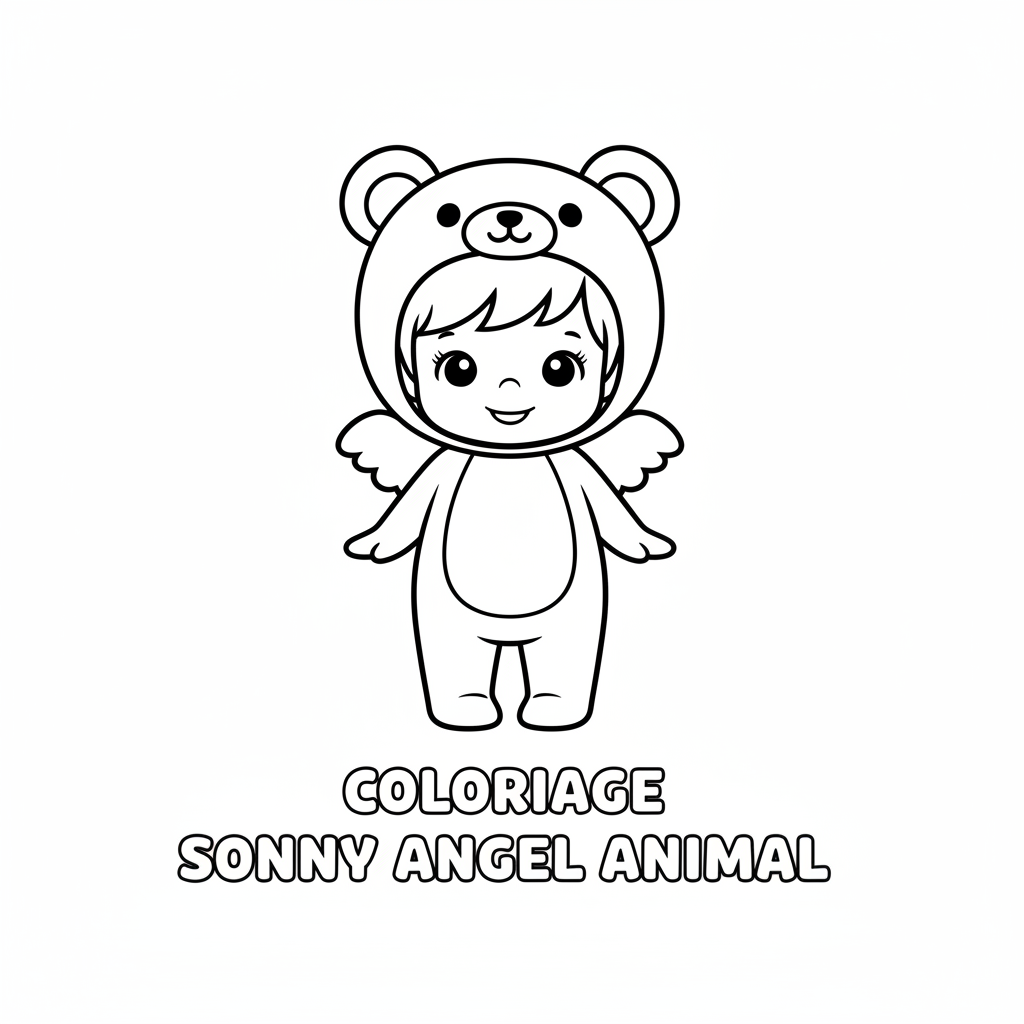 Coloriage coloriage sonny angel animaux