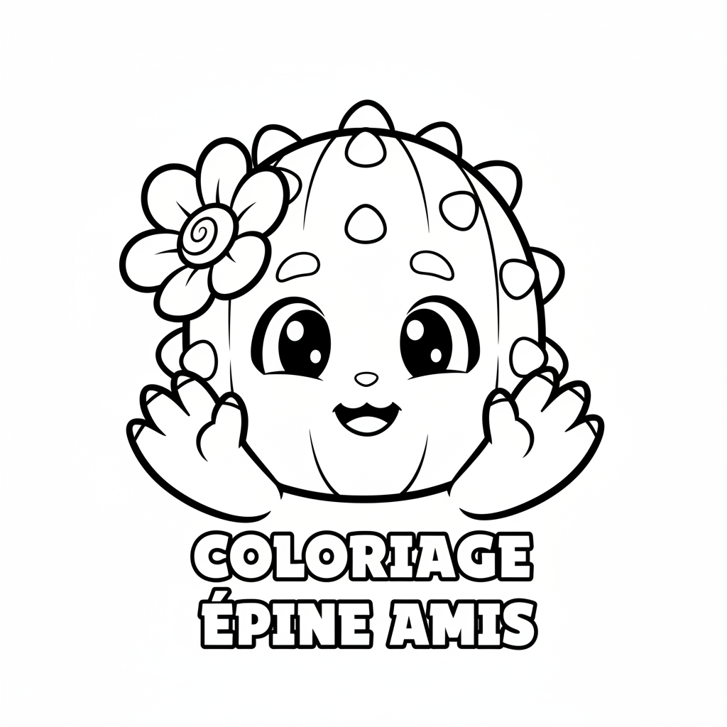 Coloriage coloriage spike brawl stars 4