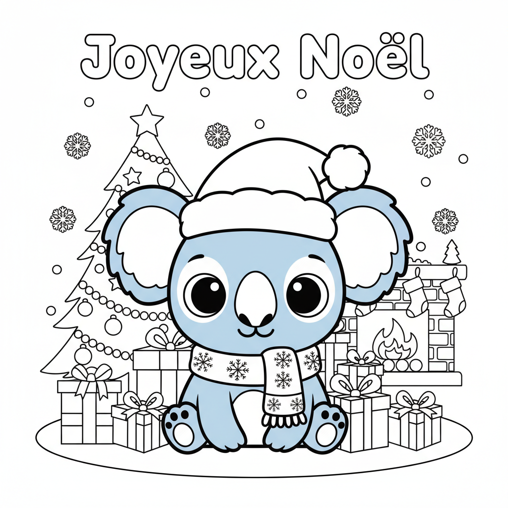 Coloriage coloriage stich noel