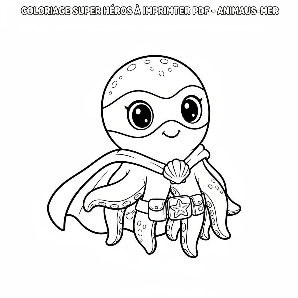 Coloriage coloriage super héros à imprimer pdf 4