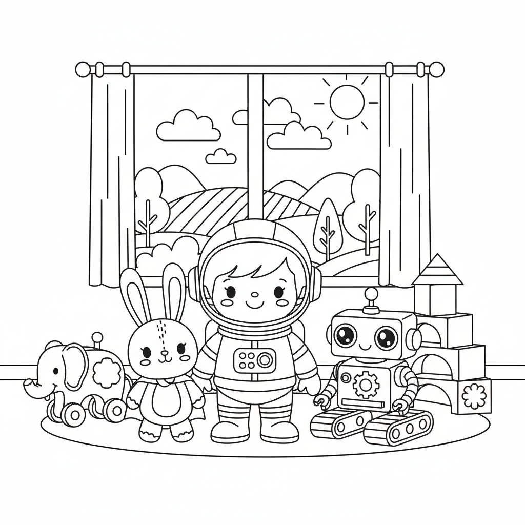 Coloriage coloriage toy story 3