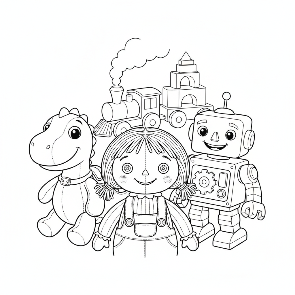 Coloriage coloriage toy story 4