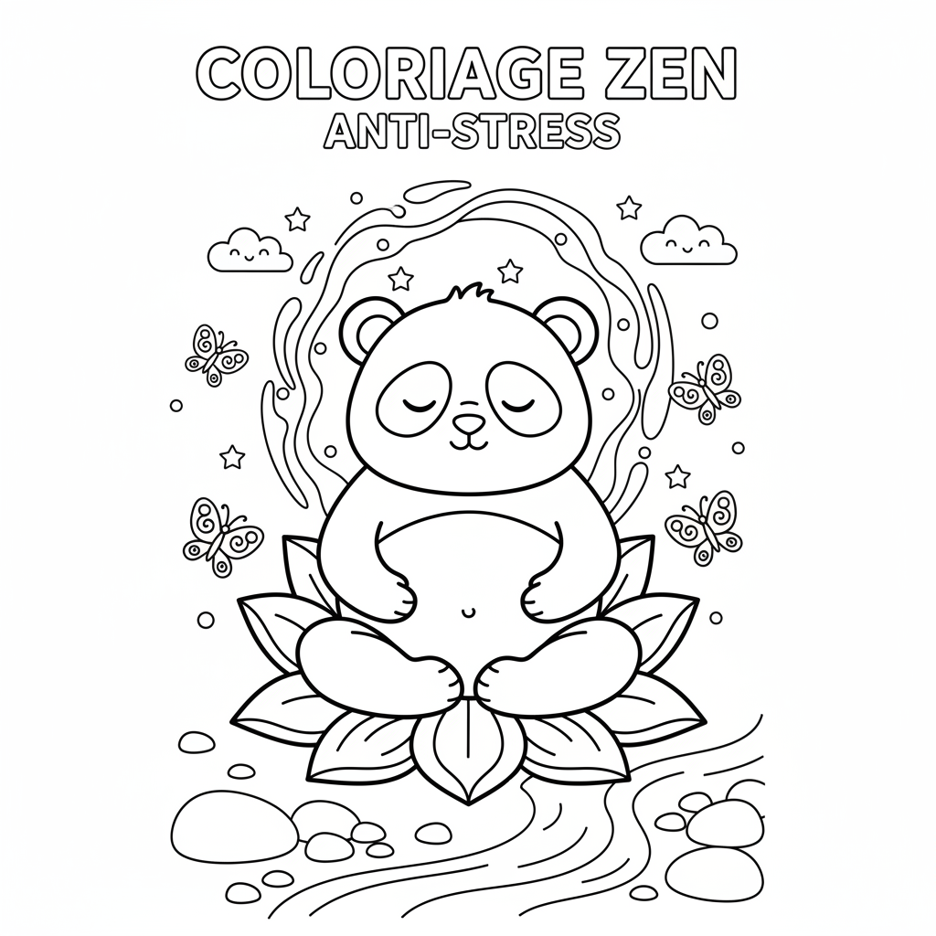 Coloriage coloriage zen