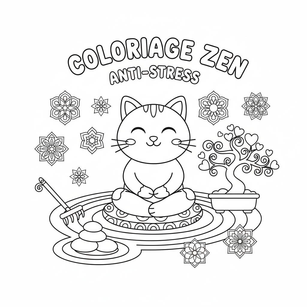 Coloriage coloriage zen 2