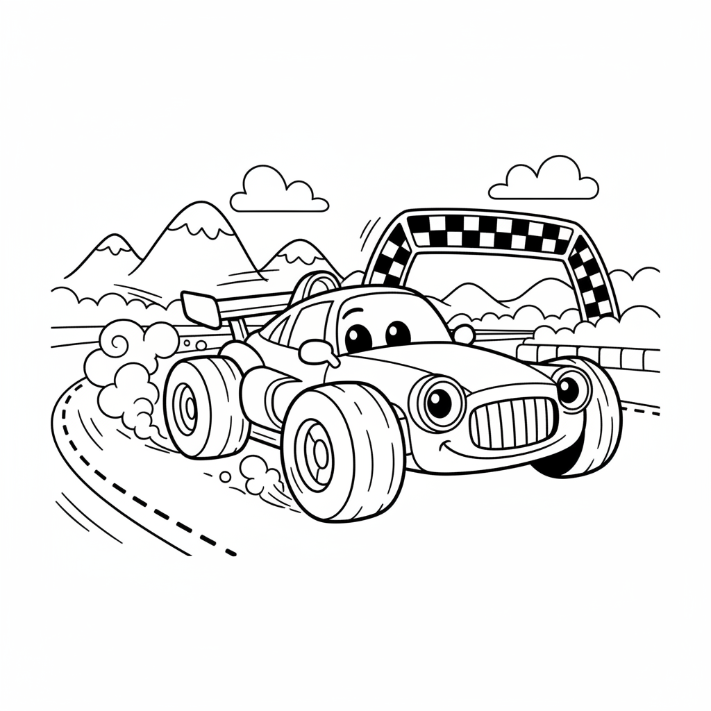 Coloriage coloriages à imprimer cars 5