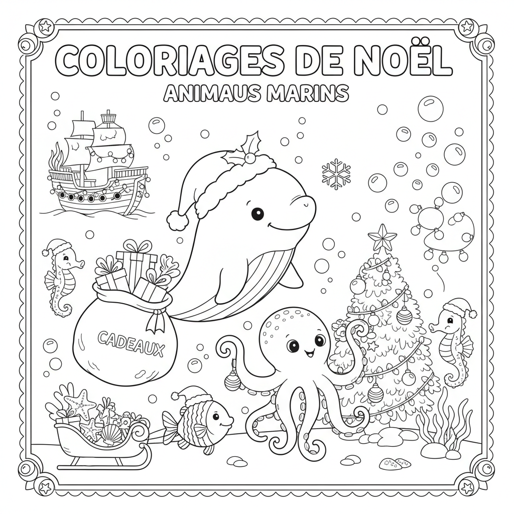 Coloriage coloriages à imprimer de noel 2