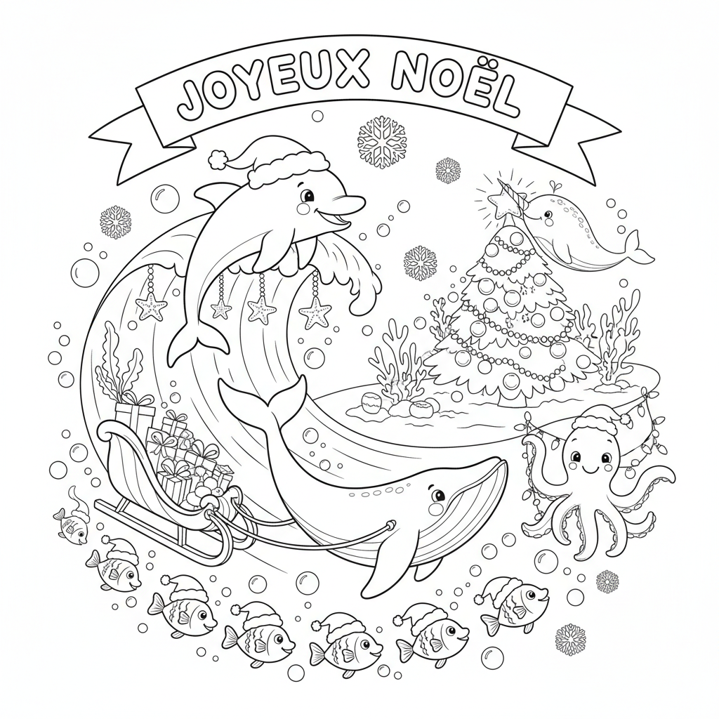 Coloriage coloriages à imprimer de noel 5